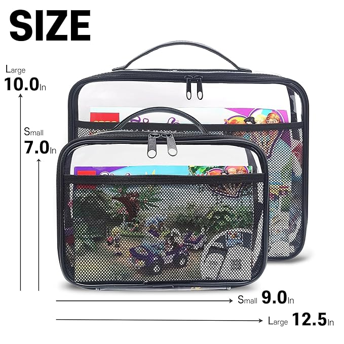 holay 4 Packs Large PVC Toy Storage Organizer - Image 3