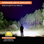 LETMY Tactical Flashlight S2000-2 Pack Bright Military Grade LED Flashlights - Image 2