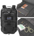 Hannibal Tactical MOLLE Assault Backpack, Tactical Backpack Military Army - Image 6