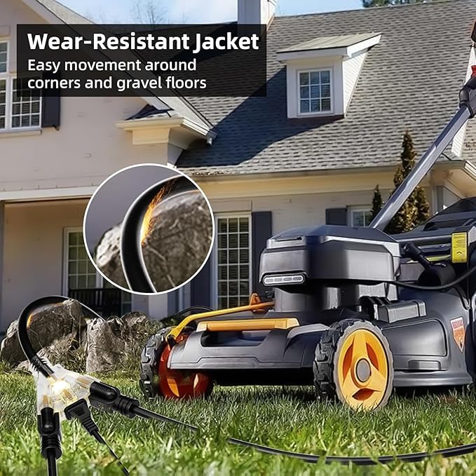 15 FT Outdoor Extension Cord - Image 7