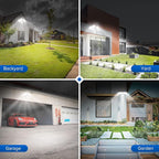SANSI 36W LED Motion Sensor Outdoor Lights, Hardwired Security Light Motion - Image 9