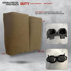 Double Pistol Magazine Pouch, High-Strength Laminate Material, MOLLE Compatible - Image 4