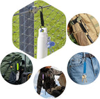 3PCS Paracord Keychain with Carabiner Clip, Braided Rope Key Chain Lanyard - Image 7