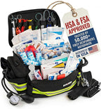 Scherber First Responder Fully-Stocked Professional Essentials EMT/EMS Trauma by Scherber