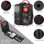 LUXMOM Emergency Survival Kit and First Aid Kit, Gift - Image 2