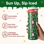 Christmas Insulated Water Bottle - Image 3