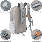 G4Free 24L Lightweight Packable Hiking Backpack Small Sport Travel Daypack - Image 4