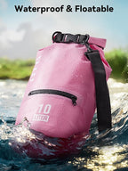HEETA Waterproof Dry Bag with Front Zippered Pocket - Image 3