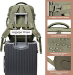 LOVEVOOK 50L Travel Backpack Carry On Airline Approved, Large Backpack - Image 5