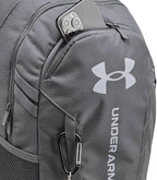 Under Armour Unisex-Adult Hustle 6.0 Backpack, Castlerock / / Steel, One Size - Image 3