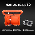 NANUK Trail 50 – 51.1 L Waterproof Gear Case – Modular Cargo Case - Image 2
