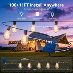 Ollny S11 100FT Solar String Lights Outdoor - Image 3