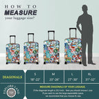 Explore Land Travel Luggage Cover Suitcase Protector Fits 31-32 Inch Case - Image 5