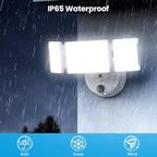 Olafus 80W Flood Lights Dusk to Dawn Outdoor Lighting, IP65 Waterproof LED - Image 5