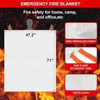 SecuCaptain Emergency Fire Blanket - Image 3