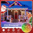2025 New 88FT 240LED Smart Color Changing Easter String Lights Outdoor App - Image 6