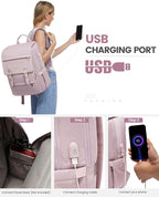LOVEVOOK Travel Laptop Backpack Purse - Image 5