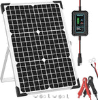 SUNAPEX 30W Solar Battery Charger: 12V Waterproof Solar Panel Kit by SUNAPEX-PASSINGTHEJOY