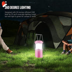 Lichamp LED Camping Lantern, 4 Pack Battery Powered Flashlight - Image 3