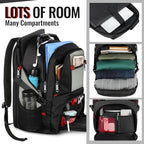 YOREPEK Large Backpack for Men, Extra Large Laptop Backpacks for Men Women - Image 2