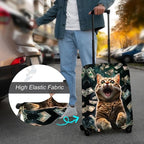 Luggage Cover Protector for 19-20 Inch Suitcases, TSA Approved Elastic Travel - Image 4