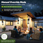 BesLowe Upgraded Motion Sensor Outdoor Wall Light, 3 Lighting Modes Exterior - Image 3