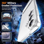 Temdan Designed for Samsung Galaxy S26 Plus Case Clear, Built-in Invisible - Image 6