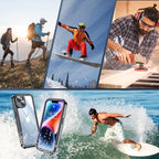 SPIDERCASE for iPhone 14 Case Waterproof, Built-in Lens & Screen Protector - Image 6