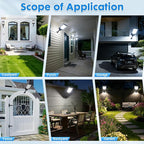 Solar Street Lights Outdoor, 2500LM Solar Security Lights - Image 7