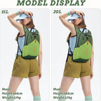 BECOJADDE 15L Small Hiking Backpack - Image 5