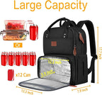 MATEIN 17 Inches Lunch Backpack, Extra Large Lunch Box - Image 3