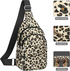 Tuwubi Crossbody Bags for Women, Sling Bag for Men, Small Hiking Backpack Anti - Image 4