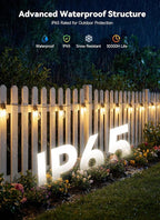 Minetom 80FT Outdoor String LED Patio Lights Waterproof, 24 Shatterproof S14 - Image 4