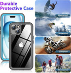 2025 New Designed for iPhone 15 Case Waterproof, Full Phone Case 6.1" - Image 5