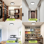 hepside 4 Pack Motion Sensor Ceiling Light Wired, 3000K/4000K/6500K LED Flush - Image 6