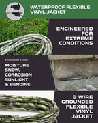 Iron Forge Cable Camo Outdoor Extension Cord 25 ft, 16/3 SJTW 25 Foot - Image 3
