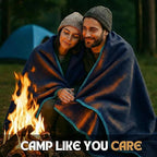Wool Camping Blanket – 70% Wool Heavy-Duty Military Style Throw, Warm & Washable - Image 5