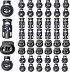 ZUSHALLMY 48pcs Upgraded Plastic Cord Lock, Cord Locks by ZUSHALLMY