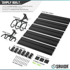 Savior Equipment Wall Rack System Heavy-Duty Steel Tactical Rifle Carbine - Image 6