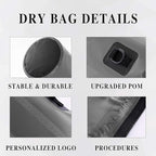 IDRYBAG Dry Bag for Kayaking Waterproof 2L/5L/10L/15L/20L, Small Dry Sack - Image 2