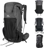 Naturehike 45L Rock 2.0 Upgraded Internal Frame Hiking Backpack by Naturehike