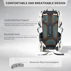 Naturehike 30L Rock 2.0 Upgraded Internal Frame Hiking Backpack - Image 2