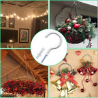 12 Pcs Ceiling Hooks for Hanging Plants, Utensils and Christmas String Lights - Image 9