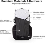 Thous Winds Ultralight Backpack, 20+5L Waterproof Hiking Daypack, EPX200 Fabric - Image 3