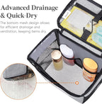 Lifewit Mesh Shower Caddy Bag Portable, Quick Dry Hanging Bathroom Organizer - Image 5