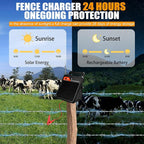 10 Mile Solar Electric Fence Charger, 0.16J Output - Image 3