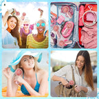Rossesay 1 Pcs Mini Portable Fan Bulk Cute Handheld Lightweight Small Little - Image 5