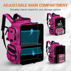 Goture Fishing Backpack, 58L 900D Water-Resistant Insulated Tackle Backpack - Image 3