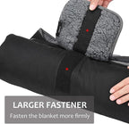 Tirrinia Large Waterproof Outdoor Blanket, Soft Warm Windproof Stadium Blanket - Image 3