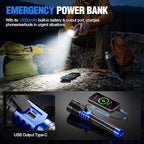 WdtPro Rechargeable LED Flashlights High Lumens, Super Bright 90000LM - Image 7